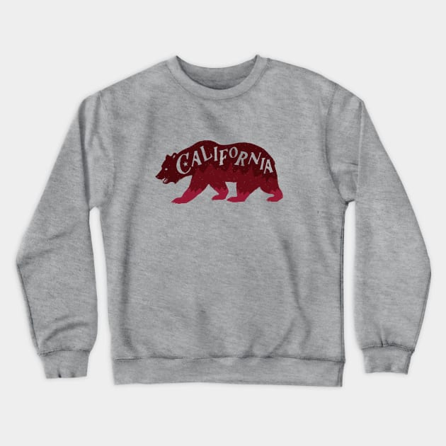 California State Bear Crewneck Sweatshirt by luckybengal